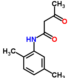 Butanamide,n-(2,5-dimethylphenyl)-3-oxo- Structure,3785-25-9Structure