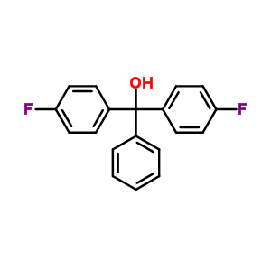 Bis(4-fluorophenyl)(phenyl)methanol Structure,379-55-5Structure