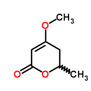 4-Methoxy-6-methyl-5,6-dihydropyran-2-one Structure,3791-79-5Structure