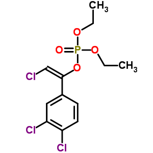 2-Chloro-1-(3,4-dichlorophenyl)ethenyl diethyl phosphate Structure,37913-88-5Structure