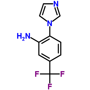 2-(1H-咪唑-1-基)-5-(三氟甲基)苯胺结构式_380389-67-3结构式