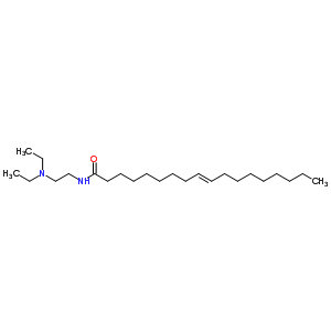 N-(2-diethylaminoethyl)-oleamide Structure,3804-52-2Structure