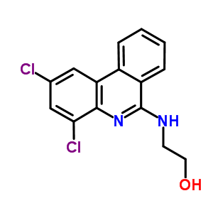 2-[(2,4-Dichlorophenanthridin-6-yl)amino]ethanol Structure,38052-88-9Structure