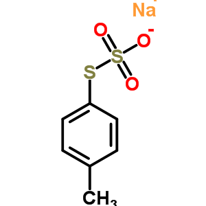 Sodium 1-methyl-4-sulfonatosulfanylbenzene Structure,38078-55-6Structure