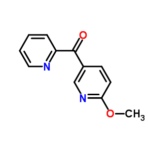 (6-Methoxy-3-pyridinyl)(2-pyridinyl)methanone Structure,381725-44-6Structure