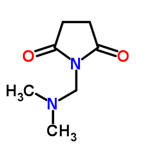 1-(Dimethylaminomethyl)pyrrolidine-2,5-dione Structure,38221-36-2Structure