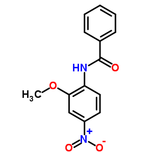 Benzamide,n-(2-methoxy-4-nitrophenyl)- Structure,38259-78-8Structure