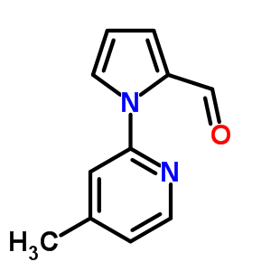 1-(4-Methylpyridin-2-yl)-1H-pyrrole-2-carbaldehyde Structure,383136-14-9Structure