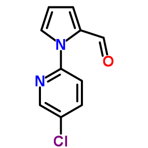 1-(5-氯-吡啶-2-基)-1H-吡咯-2-甲醛结构式_383136-40-1结构式