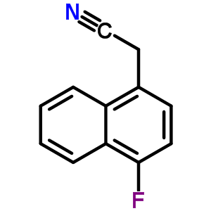 2-(4-Fluoronaphthalen-1-yl)acetonitrile Structure,3832-87-9Structure