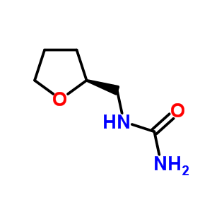 (四氢-2-呋喃甲基)-脲结构式_38336-10-6结构式