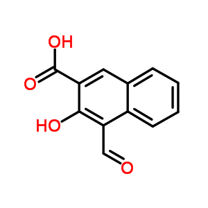 4-甲酰基-3-羟基-2-萘甲酸结构式_38399-46-1结构式