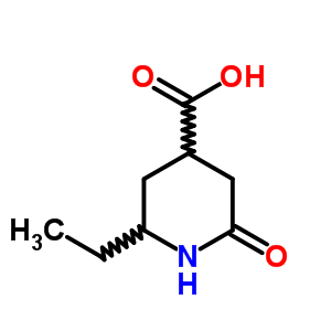 2-Ethyl-6-oxo-piperidine-4-carboxylic acid Structure,38478-84-1Structure