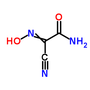 2-Cyano-2-(hydroxyimino)acetamide Structure,3849-20-5Structure