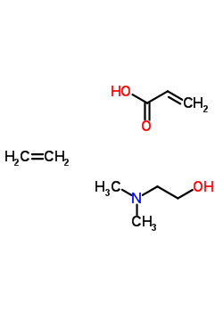 丙烯酸,乙烯聚合物,N,N-二甲基乙醇胺盐结构式_38531-18-9结构式