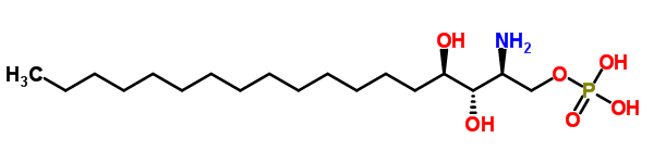 D-ribo Phytosphingosine 1-Phosphate Structure,38597-28-3Structure