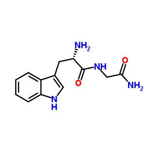 L-trp-gly amide Structure,38689-27-9Structure