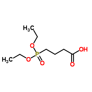 4-(Diethylphosphono)butanoic acid Structure,38694-48-3Structure