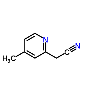 2-(4-Methylpyridin-2-yl)acetonitrile Structure,38746-50-8Structure