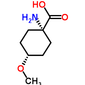 Cyclohexanecarboxylic acid,1-amino-4-methoxy-,cis-(9ci) Structure,387825-54-9Structure