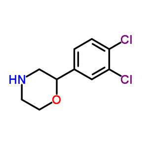 2-(3,4-Dichloro-phenyl)-morpholine hydrochloride Structure,390408-07-8Structure