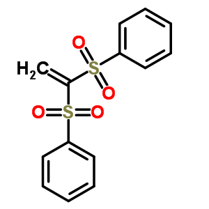 1,1-双(苯基磺酰基)乙烯结构式_39082-53-6结构式