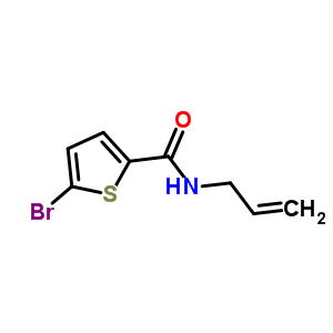 N-allyl-5-bromothiophene-2-carboxamide Structure,392238-35-6Structure