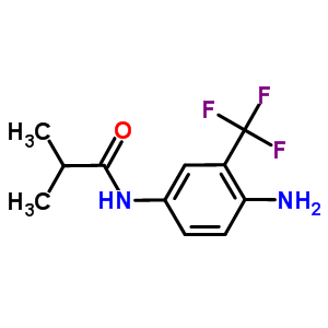 N-[4-amino-3-(trifluoromethyl)phenyl]-2-methylpropanamide (flu-6) Structure,39235-51-3Structure