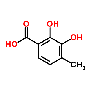 2,3-Dihydroxy-4-methylbenzoic acid Structure,3929-89-3Structure