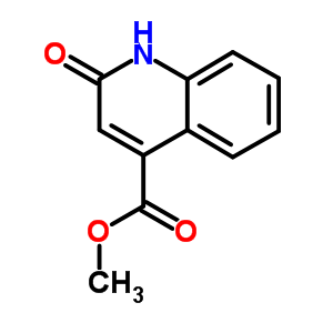 Methyl 2-oxo-1,2-dihydroquinoline-4-carboxylate Structure,39497-01-3Structure