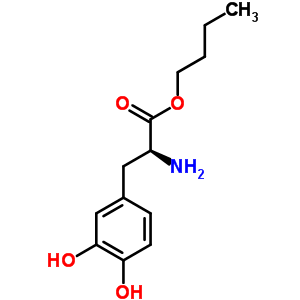 左旋多巴丁基酯结构式_39638-52-3结构式