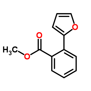 2-呋喃-2-苯甲酸甲酯结构式_39732-01-9结构式