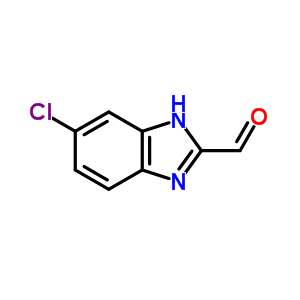 1H-benzimidazole-2-carboxaldehyde, 5-chloro- Structure,39811-11-5Structure