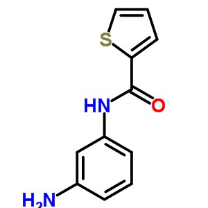 Thiophene-2-carboxylic acid (3-amino-phenyl)-amide Structure,39880-85-8Structure