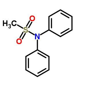 N,n-diphenyl-methanesulfonamide Structure,3989-43-3Structure