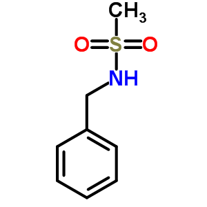 N-苄基甲烷磺酰胺结构式_3989-45-5结构式