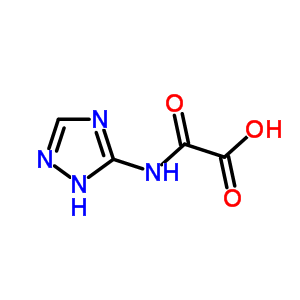 2H-1,2,4-triazol-3-ylcarbamoylformic acid Structure,39958-42-4Structure