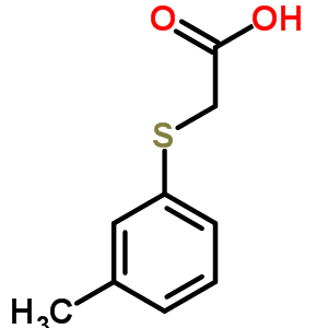 间甲苯磺酰基-乙酸结构式_3996-30-3结构式