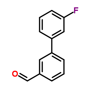 3-Fluorobiphenyl-3-carbaldehyde Structure,400750-09-6Structure