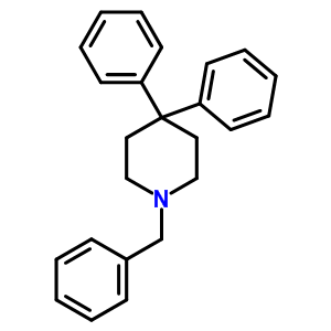 1-Benzyl-4,4-diphenylpiperidine Structure,40105-95-1Structure