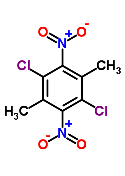 Benzene, 1,4-dichloro-2,5-dimethyl-3,6-dinitro- Structure,40115-57-9Structure