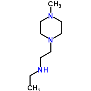 N-乙基-n-[2-(4-甲基哌嗪-1-基)乙基]胺结构式_40172-12-1结构式