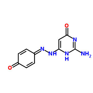 6-(P-羟基苯基氮杂)异胞核嘧啶结构式_40199-40-4结构式