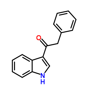 1-(1H-indol-3-yl)-2-phenylethanone Structure,40281-54-7Structure