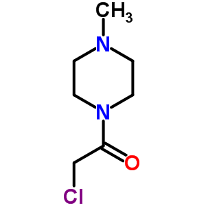 1-(2-Chloroacetyl)-4-methyl-piperazine hcl Structure,40340-73-6Structure