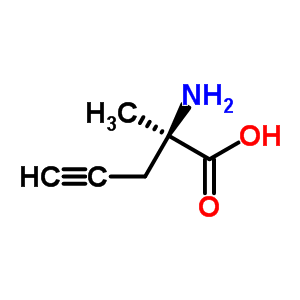 (2r)-(9ci)-2-氨基-2-甲基-4-戊炔酸结构式_403519-98-2结构式