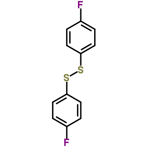 1,2-Bis(4-fluorophenyl)disulfane Structure,405-31-2Structure