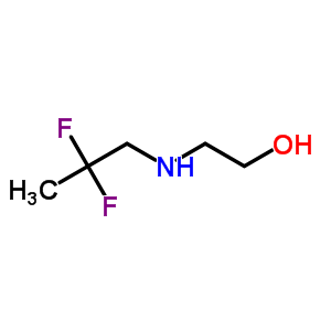 2-(2,2-Difluoro-propylamino)-ethanol Structure,406-99-5Structure