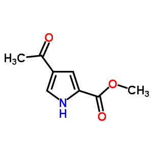 Methyl 4-acetyl-1h-pyrrole-2-carboxylate Structure,40611-82-3Structure