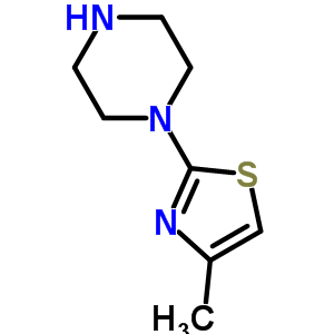 1-(4-Methylthiazol-2-yl)-piperazine Structure,40615-11-0Structure